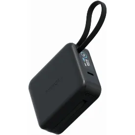 Внешний аккумулятор EnergEA MagPac Mini Plus, MagSafe, 10000 мАч, Black, черный